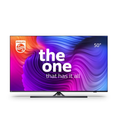 Philips Performance 50PUS8556 12 TV 127 cm (50") 4K Ultra HD Smart TV Wi-Fi Antracite, Grigio