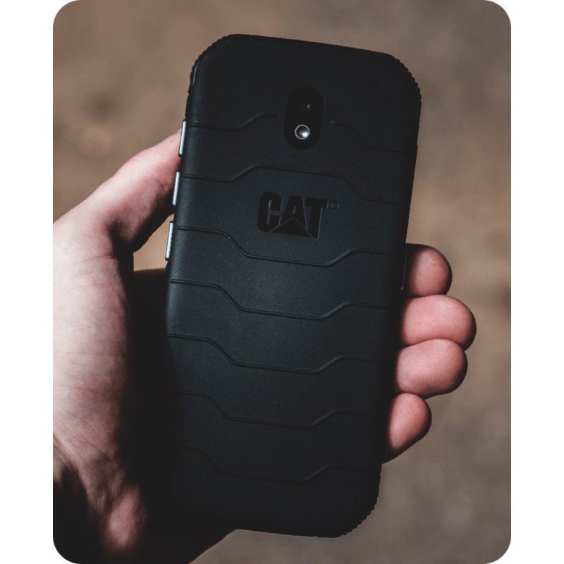 CAT S42 H+ 14 cm (5.5 Zoll) Hybride Dual-SIM Android 10.0 4G Mikro-USB 3 GB 32 GB 4200 mAh Schwarz