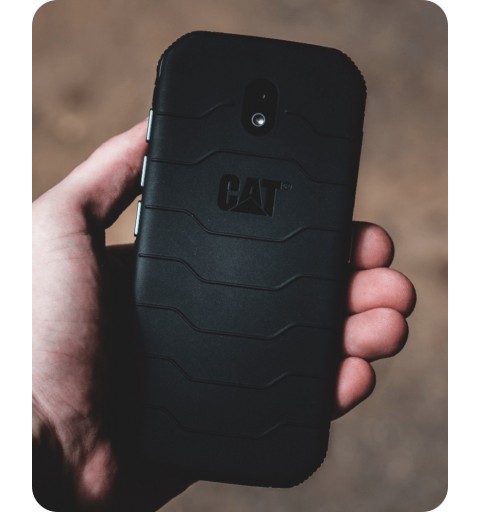 CAT S42 H+ 14 cm (5.5 Zoll) Hybride Dual-SIM Android 10.0 4G Mikro-USB 3 GB 32 GB 4200 mAh Schwarz