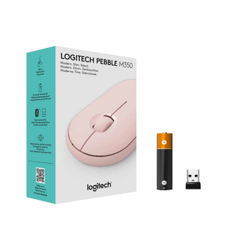 Logitech Souris sans fil Pebble M350