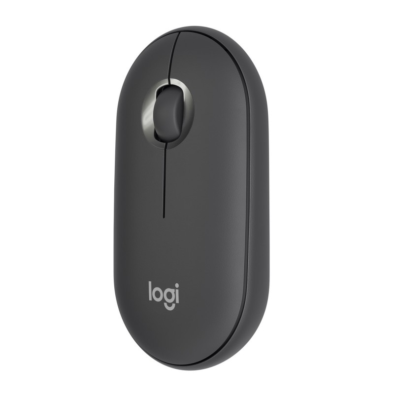Logitech Pebble M350 Wireless Mouse Maus Beidhändig RF kabellos + Bluetooth Optisch 1000 DPI