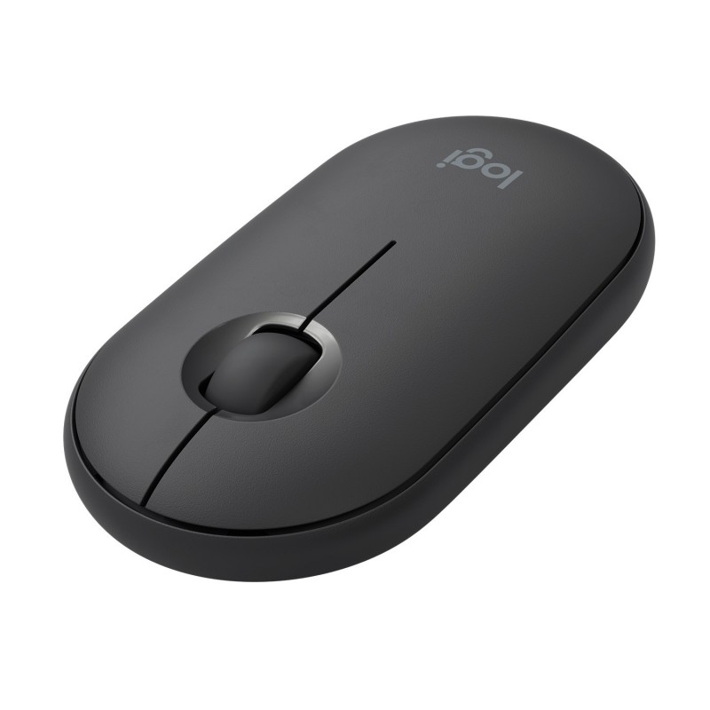 Logitech Pebble M350 Wireless Mouse Maus Beidhändig RF kabellos + Bluetooth Optisch 1000 DPI