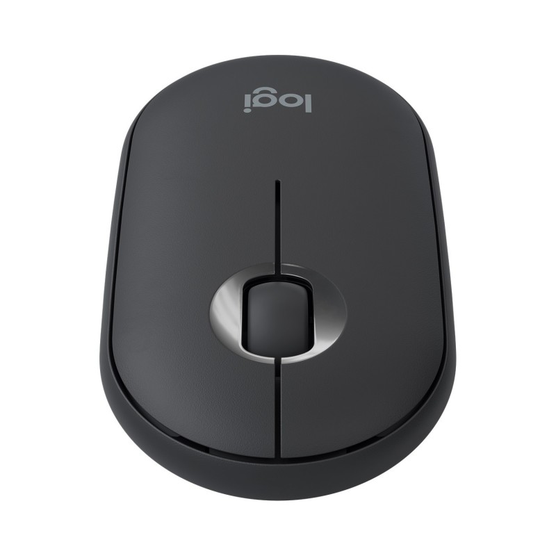 Logitech Pebble M350 Wireless Mouse Maus Beidhändig RF kabellos + Bluetooth Optisch 1000 DPI
