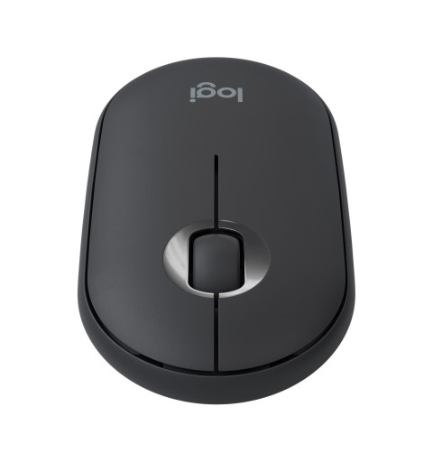 Logitech Pebble M350 Wireless Mouse Maus Beidhändig RF kabellos + Bluetooth Optisch 1000 DPI