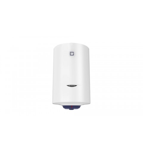 Ariston BLU1 R 80 V Vertical Depósito (almacenamiento de agua) Sistema de calentador único Azul, Blanco