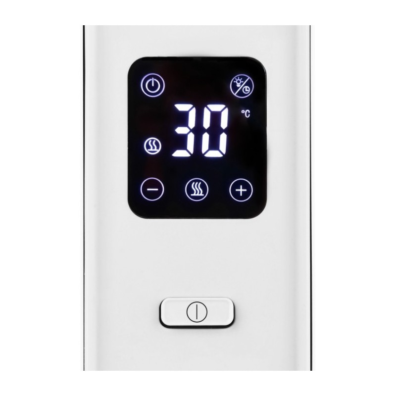 Argoclima Dakota Indoor Weiß 2000 W Elektrischer Konvektor-Raumheizer