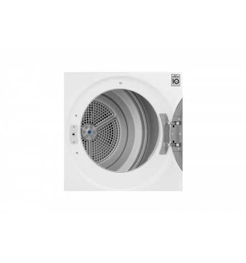 LG RH90V5AV5N tumble dryer Freestanding Front-load 9 kg A++ White