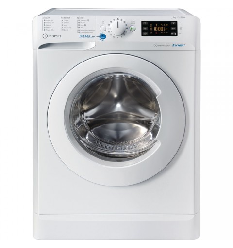 Indesit BWE 71283X W IT N Waschmaschine Frontlader 7 kg 1200 RPM D Weiß