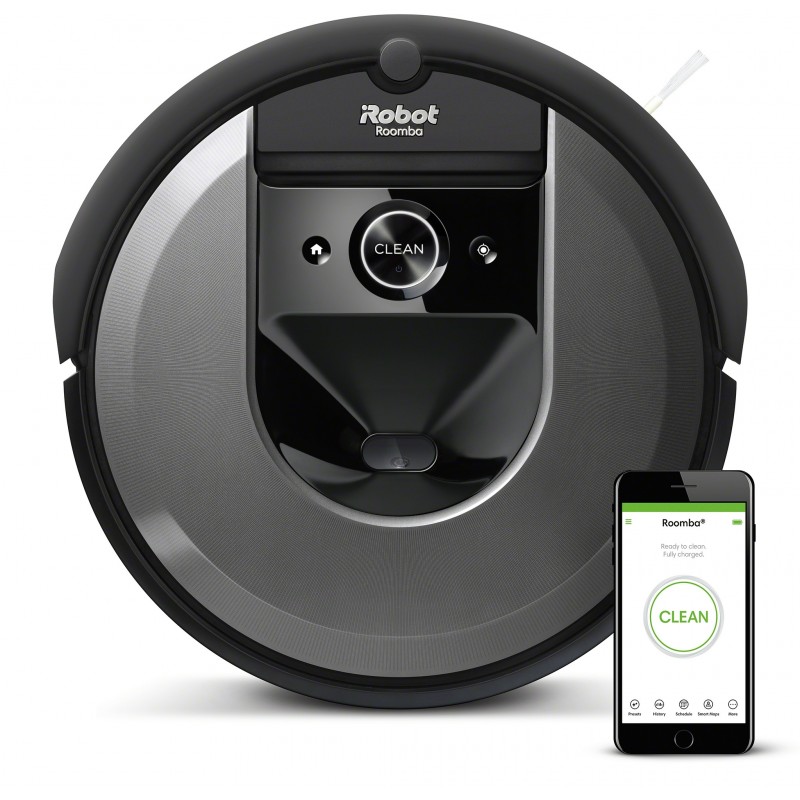 iRobot Roomba i7+ aspirapolvere robot 0,4 L Senza sacchetto Nero