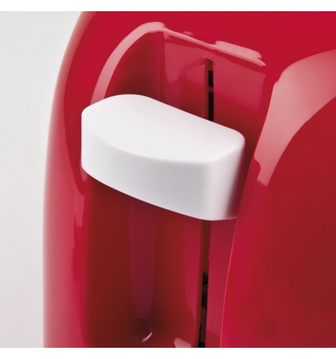 Girmi TP1102 Toaster 2 Scheibe(n) 800 W Rot, Weiß
