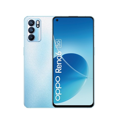 OPPO Reno 6 16,3 cm (6.43 Zoll) Dual-SIM ColorOS 11.3 5G USB Typ-C 8 GB 128 GB 4300 mAh Blau