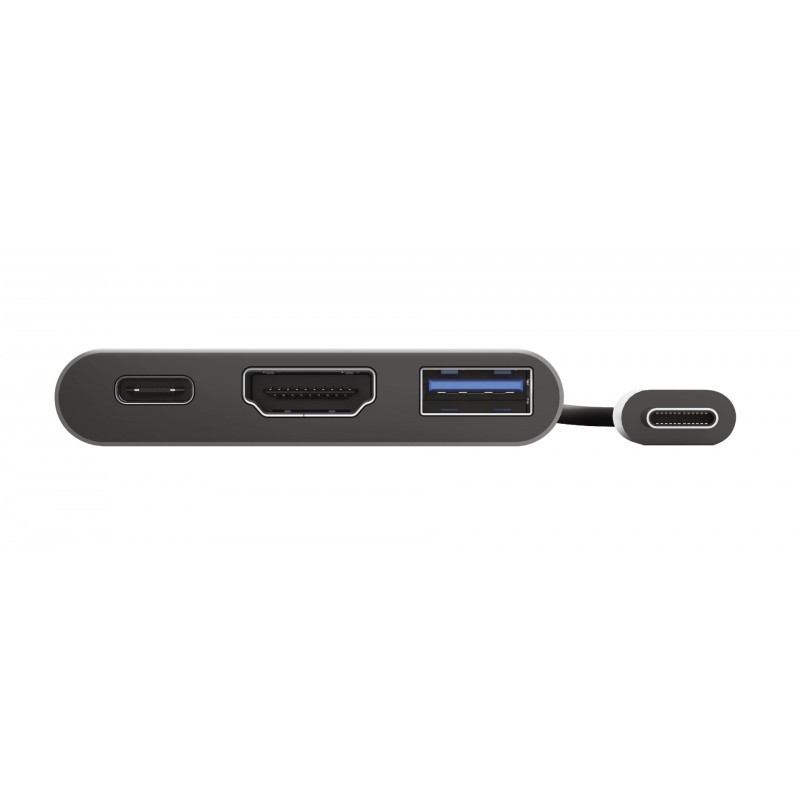 Trust Dalyx USB 3.2 Gen 1 (3.1 Gen 1) Type-C 5 Mbit s Alluminio, Nero