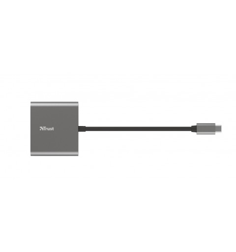 Trust Dalyx USB 3.2 Gen 1 (3.1 Gen 1) Type-C 5 Mbit s Aluminio, Negro