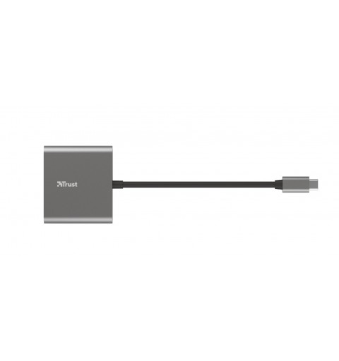 Trust Dalyx USB 3.2 Gen 1 (3.1 Gen 1) Type-C 5 Mbit s Aluminium, Schwarz