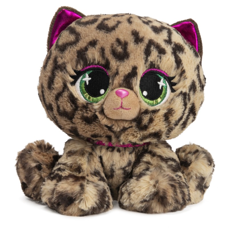 GUND P.Lushes Designer Fashion Pets Madame Purrnel Premium Cat Stuffed Animal, Pink and Gold, 6”