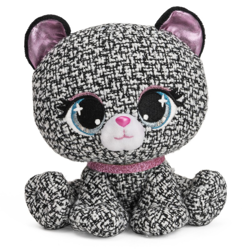 GUND P.Lushes Designer Fashion Pets, Madame Purrnel, chatte en peluche de luxe douce et élégante