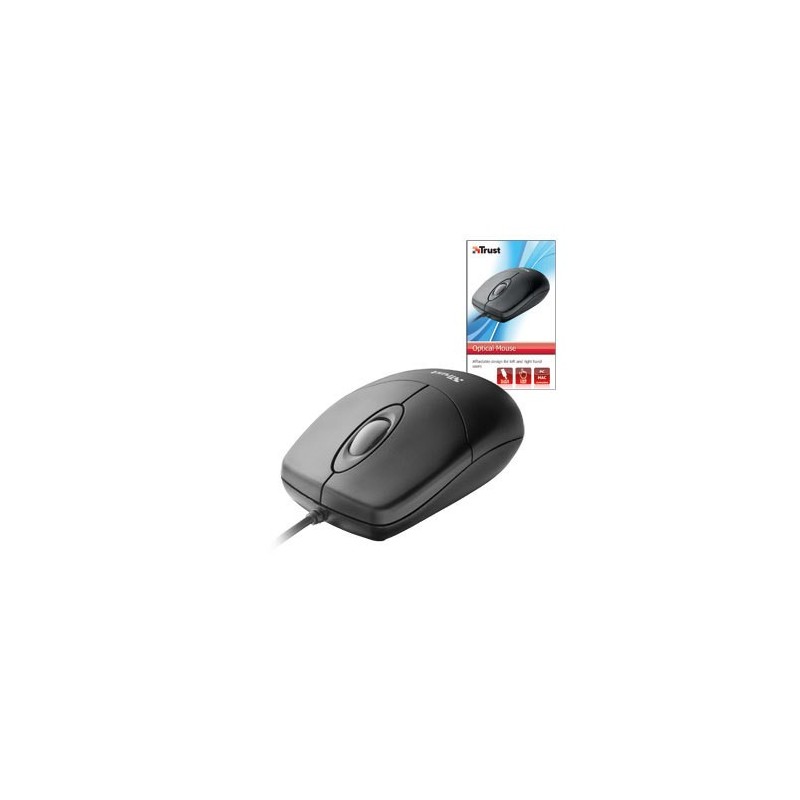 Trust Optical Mouse ratón USB tipo A Óptico