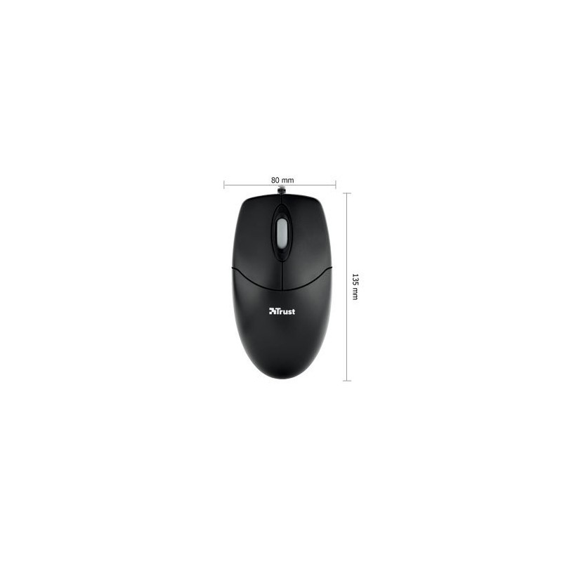 Trust Optical Mouse Maus USB Typ-A Optisch