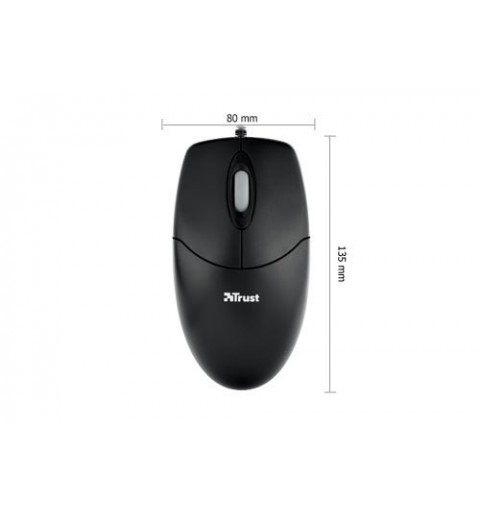 Trust Optical Mouse Maus USB Typ-A Optisch