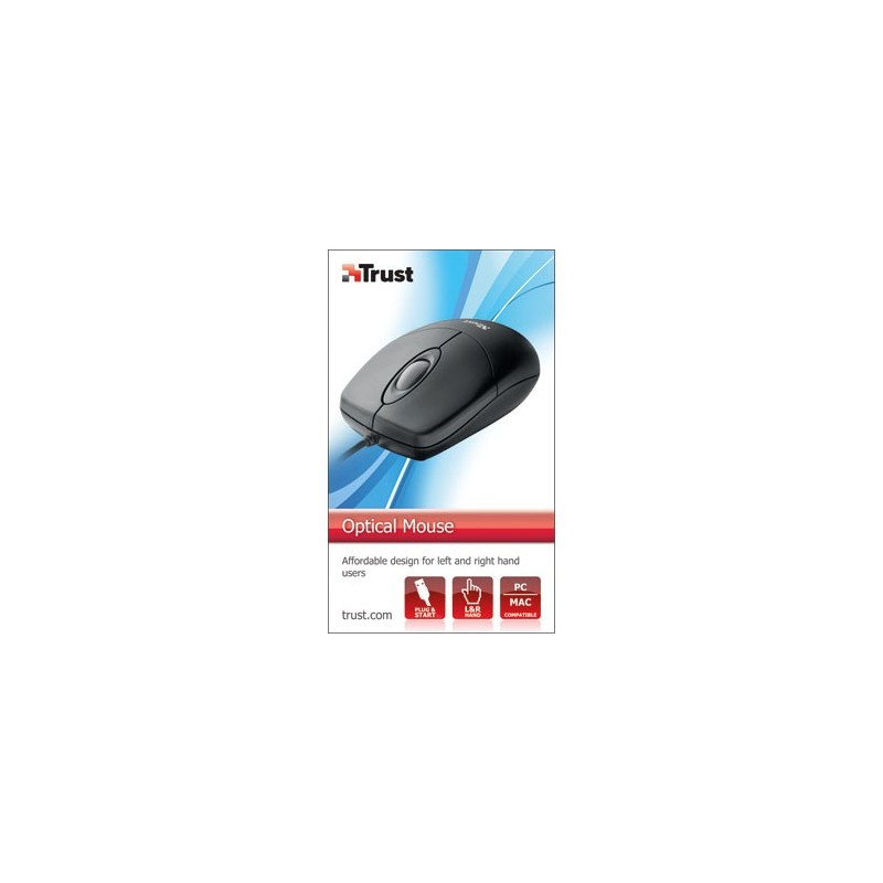 Trust Optical Mouse Maus USB Typ-A Optisch