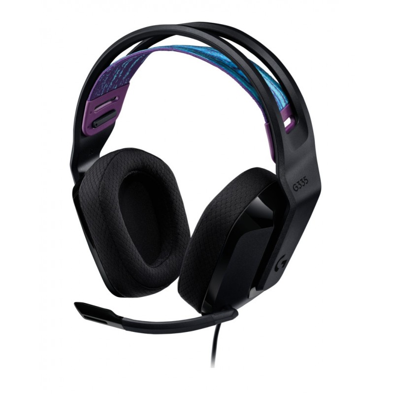 Logitech G G335 Wired Gaming Headset Kopfhörer Verkabelt Kopfband Schwarz