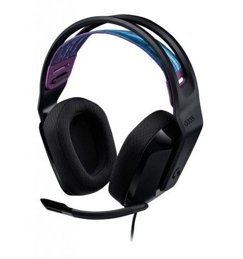 Logitech G G335 Wired Gaming Headset Kopfhörer Verkabelt Kopfband Schwarz