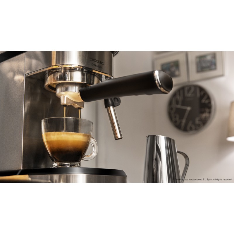 Cecotec Cafelizzia 790 Steel Semi-automatique Machine à expresso 1,2 L