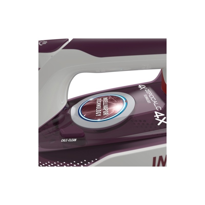 Imetec ZeroCalc Z3 3900 Dry & Steam iron Ceramic soleplate 2400 W Violet, White