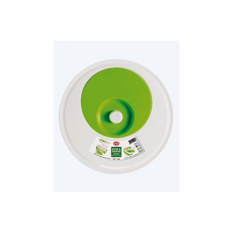 Snips 020411 Lebensmittelaufbewahrungsbehälter Oval Box 5 l Grün, Transparent, Weiß 1 Stück(e)