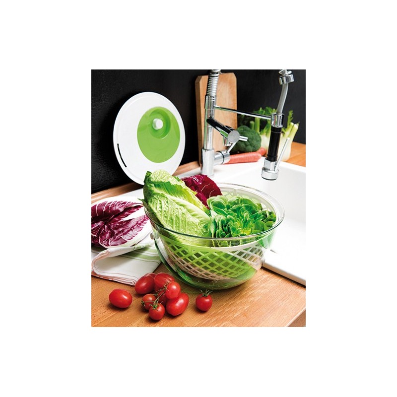 Snips 020411 boîte hermétique alimentaire Ovale 5 L Vert, Transparent, Blanc 1 pièce(s)