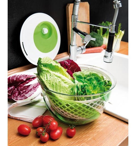 Snips 020411 boîte hermétique alimentaire Ovale 5 L Vert, Transparent, Blanc 1 pièce(s)