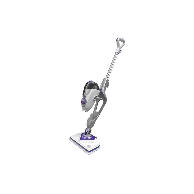 Black & Decker BHSM1615DSM steam cleaner Upright steam cleaner 0.5 L 1600 W Purple, White