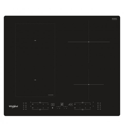 Whirlpool WL B8160 NE Black Built-in 59 cm Zone induction hob 4 zone(s)