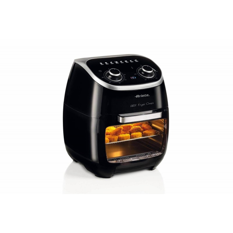 Ariete 4619 Eins Eine(r) 11 l Eigenständig 2000 W Heißluftfritteuse Schwarz