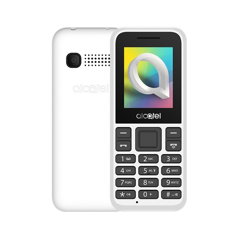 Alcatel 1066D 4,57 cm (1.8") 63 g Blanc Téléphone numérique