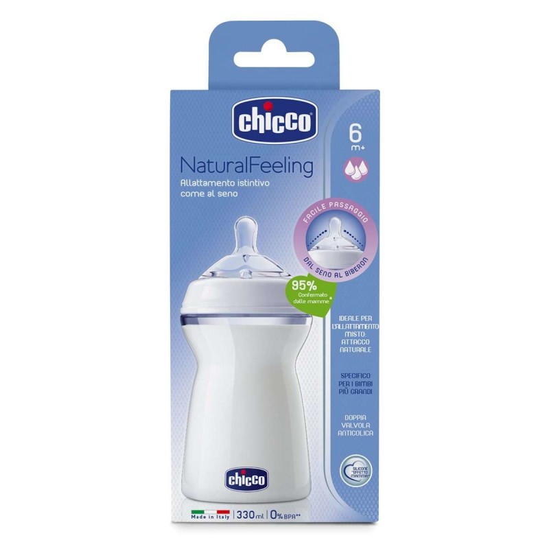 Chicco NaturalFeeling Babyflasche 330 ml