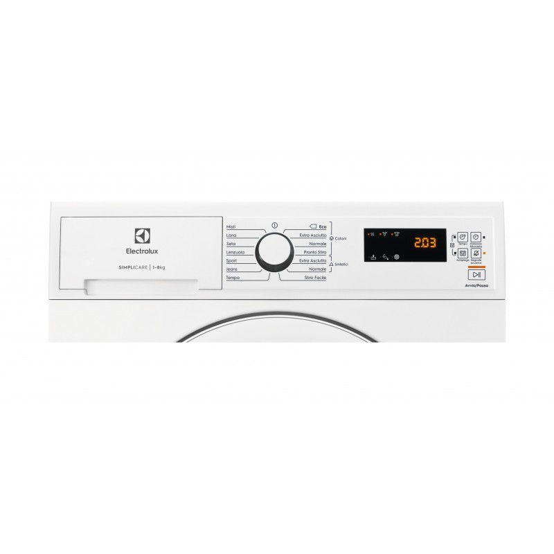 Electrolux EDH4284TOW asciugatrice Libera installazione Caricamento frontale 8 kg A++ Bianco