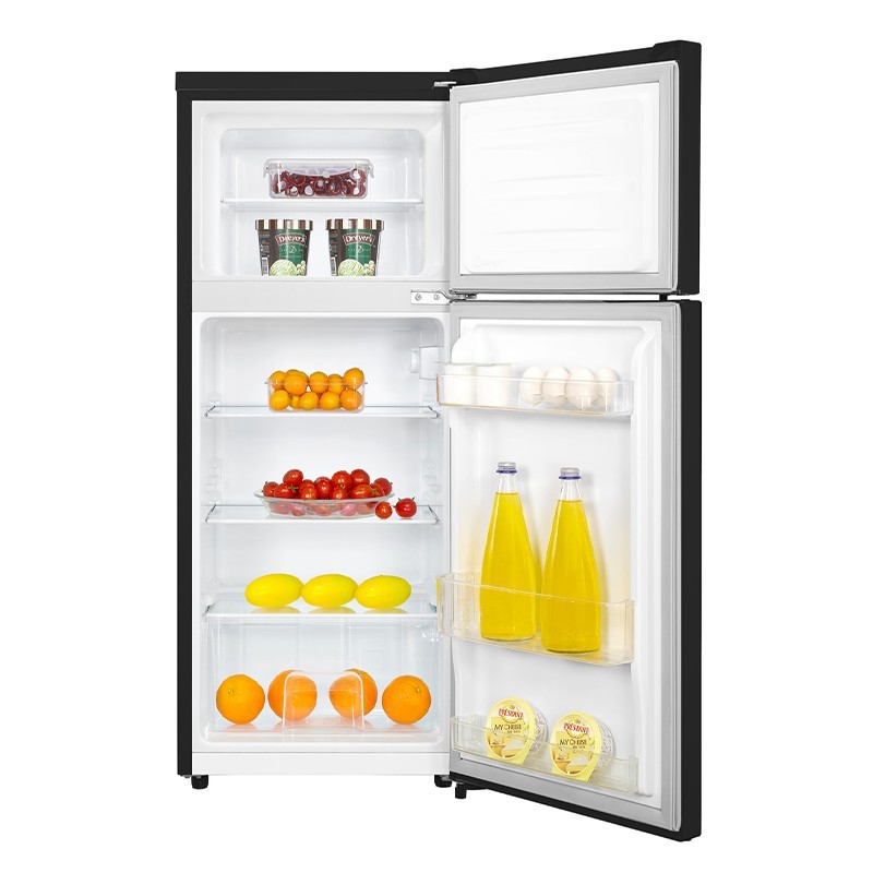 Hisense RT156D4ABF fridge-freezer Freestanding 121 L F Black