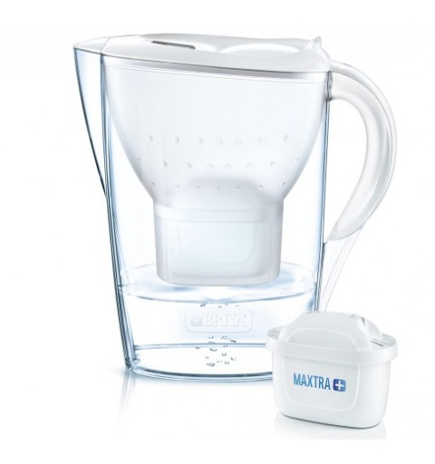 Brita 1039164 Filtraggio acqua Caraffa filtrante 2,4 L Trasparente, Bianco