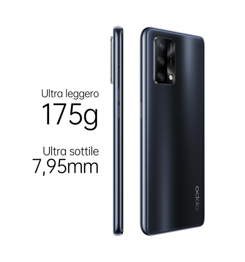 OPPO A74 16,3 cm (6.43") Double SIM ColorOS 11.1 4G USB Type-C 6 Go 128 Go 5000 mAh Noir