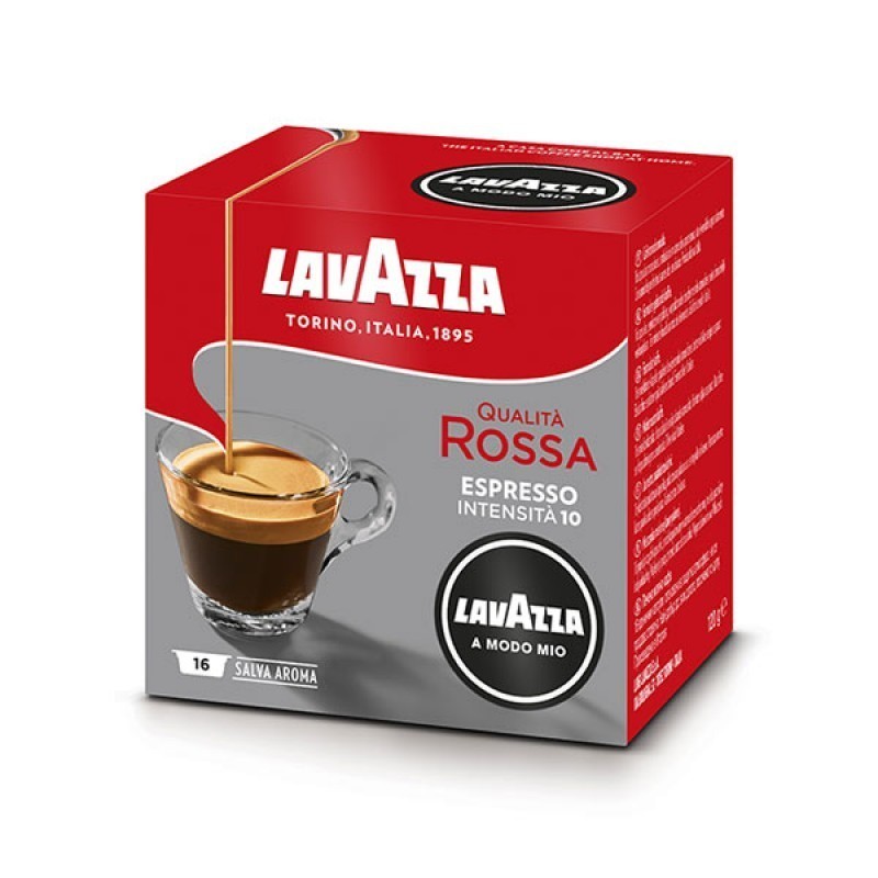 Lavazza A Modo Mio Qualita Rossa Cápsula de café 36 pieza(s)