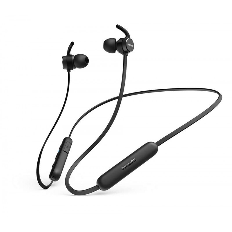 Philips TAE1205BK 00 auricular y casco Auriculares Inalámbrico Dentro de oído Llamadas Música Bluetooth Negro