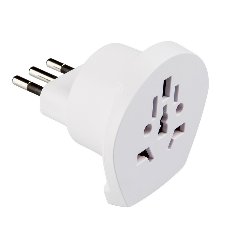 Poly Pool PP0444 power plug adapter Universal Type L (IT) White