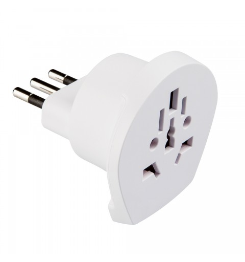 Poly Pool PP0444 power plug adapter Universal Type L (IT) White