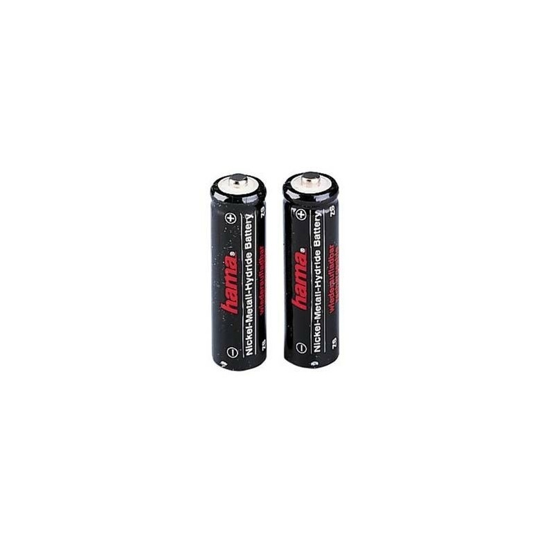 Hama NiMH Battery 2x AA (Mignon - HR 6) 1100 mAh Batteria ricaricabile Nichel-Metallo Idruro (NiMH)