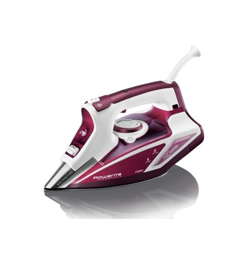 Rowenta Steamforce DW9230 Fer à vapeur Semelle en acier inoxydable 2750 W Rouge, Blanc