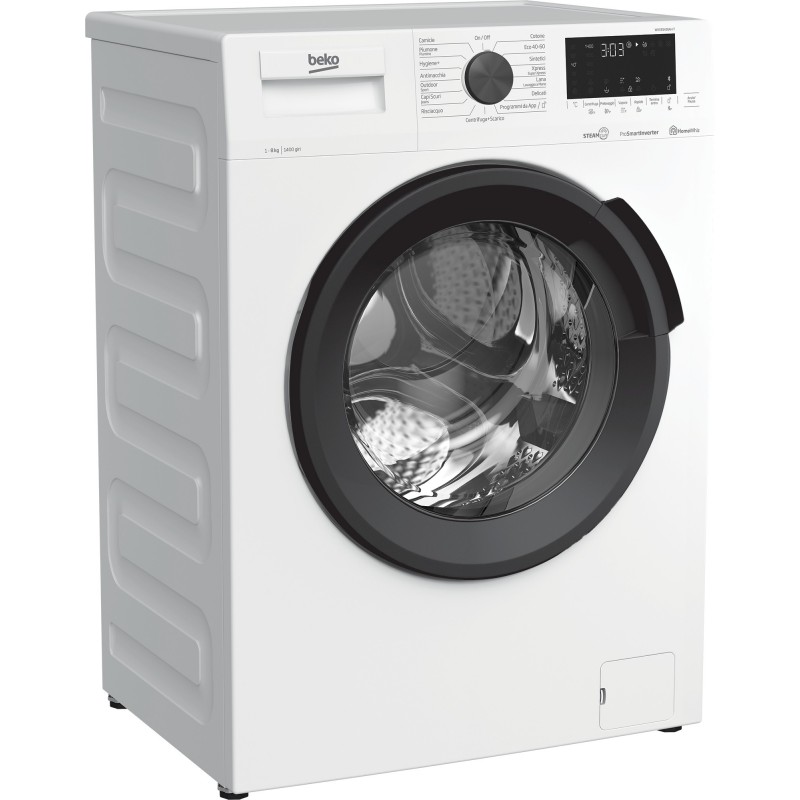 Beko Lavatrice a Vapore WUX81436AI-IT, 8 kg, 1400 giri min