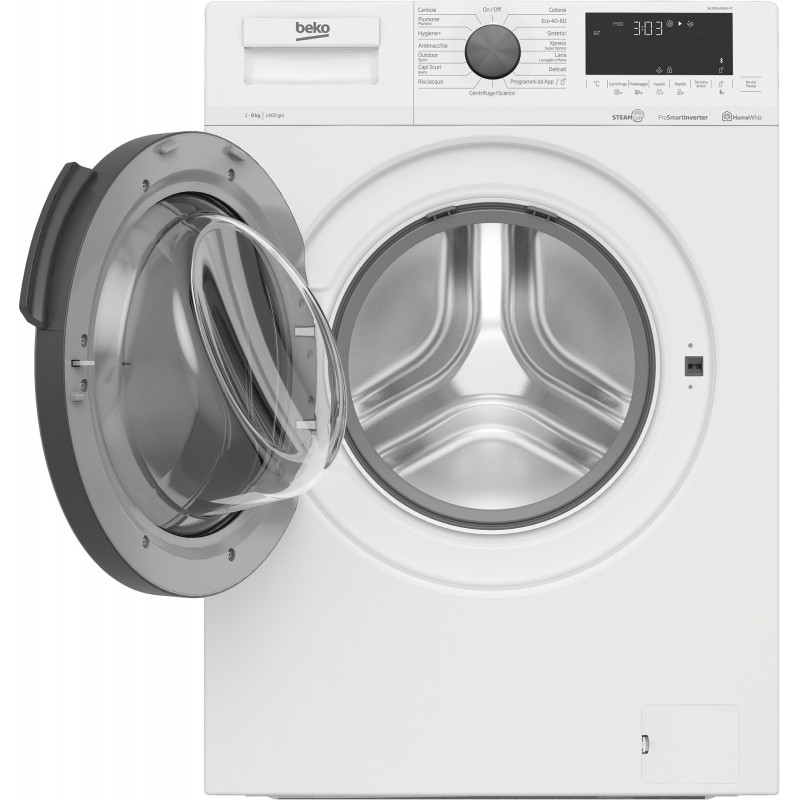 Beko WUX81436AI-IT Waschmaschine Frontlader 8 kg 1400 RPM C Weiß