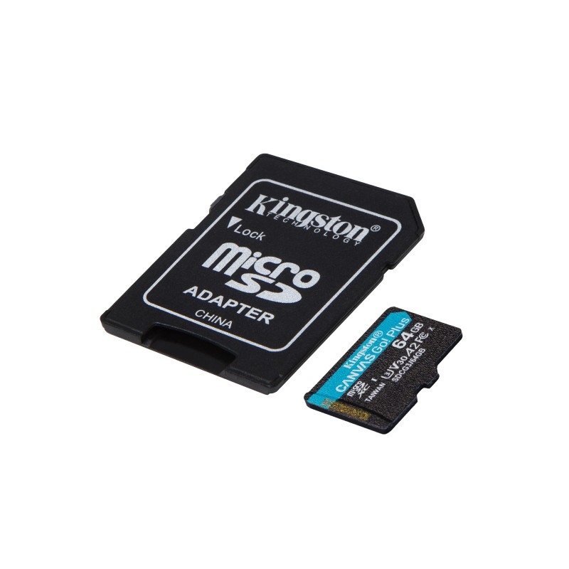 Kingston Technology Canvas Go! Plus 64 GB MicroSD UHS-I Clase 10