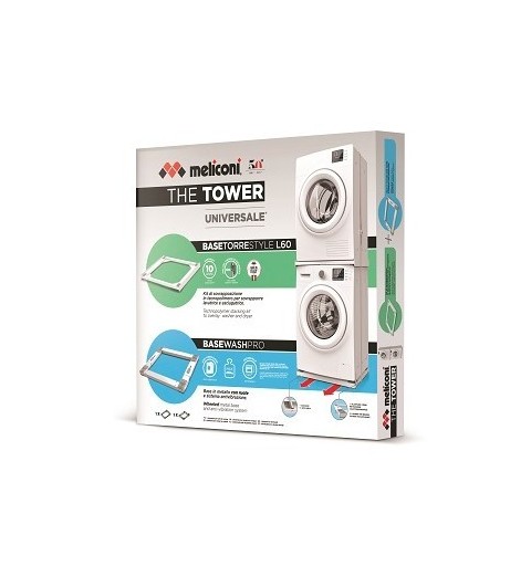 Meliconi The Tower accessorio e componente per lavatrice Kit di sovrapposizione 1 pz